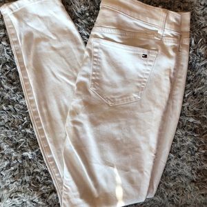 white tommy hilfiger skinny jeans
